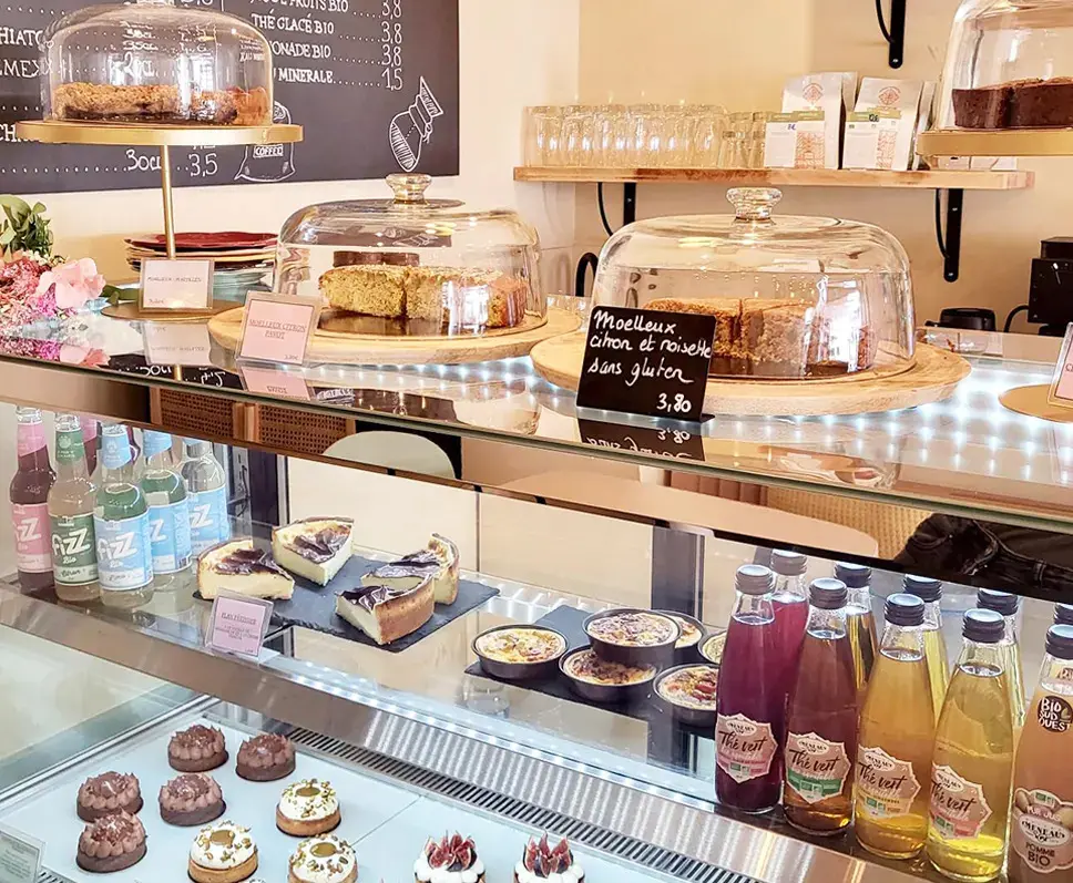 Pâtisserie artisanale, bar à cookie, et salon de thé à Angers